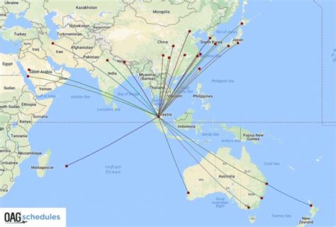 airasia x route map.